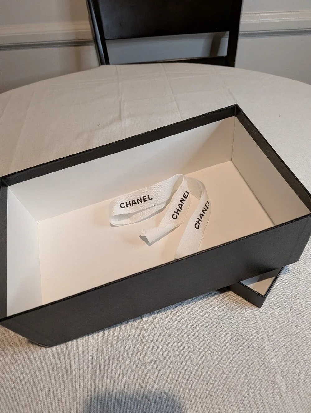 CHANEL Empty Gift Shoes Box